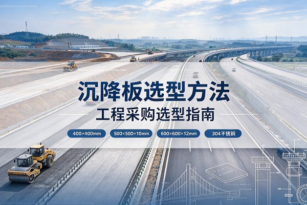 禄丰沉降板选择方法