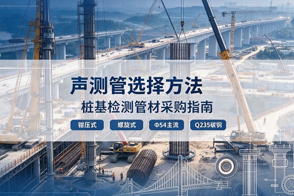 禄丰声测管选型标准