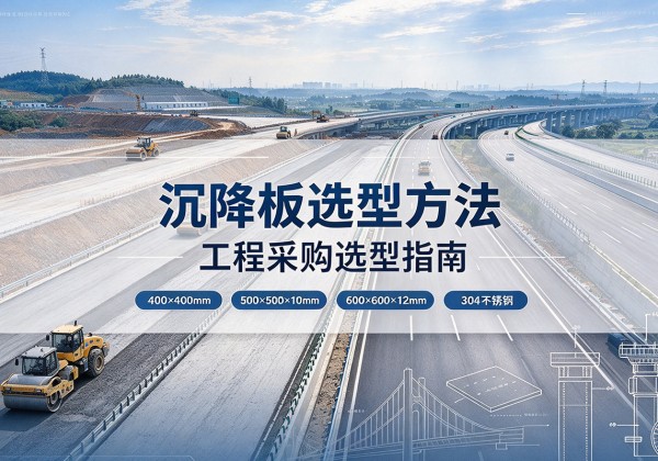 禄丰沉降板选择方法