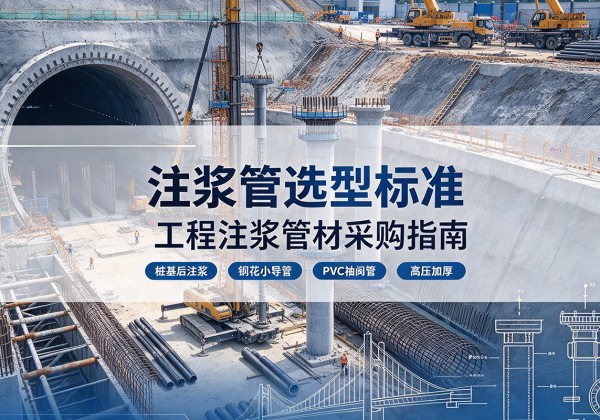 禄丰注浆管选型标准